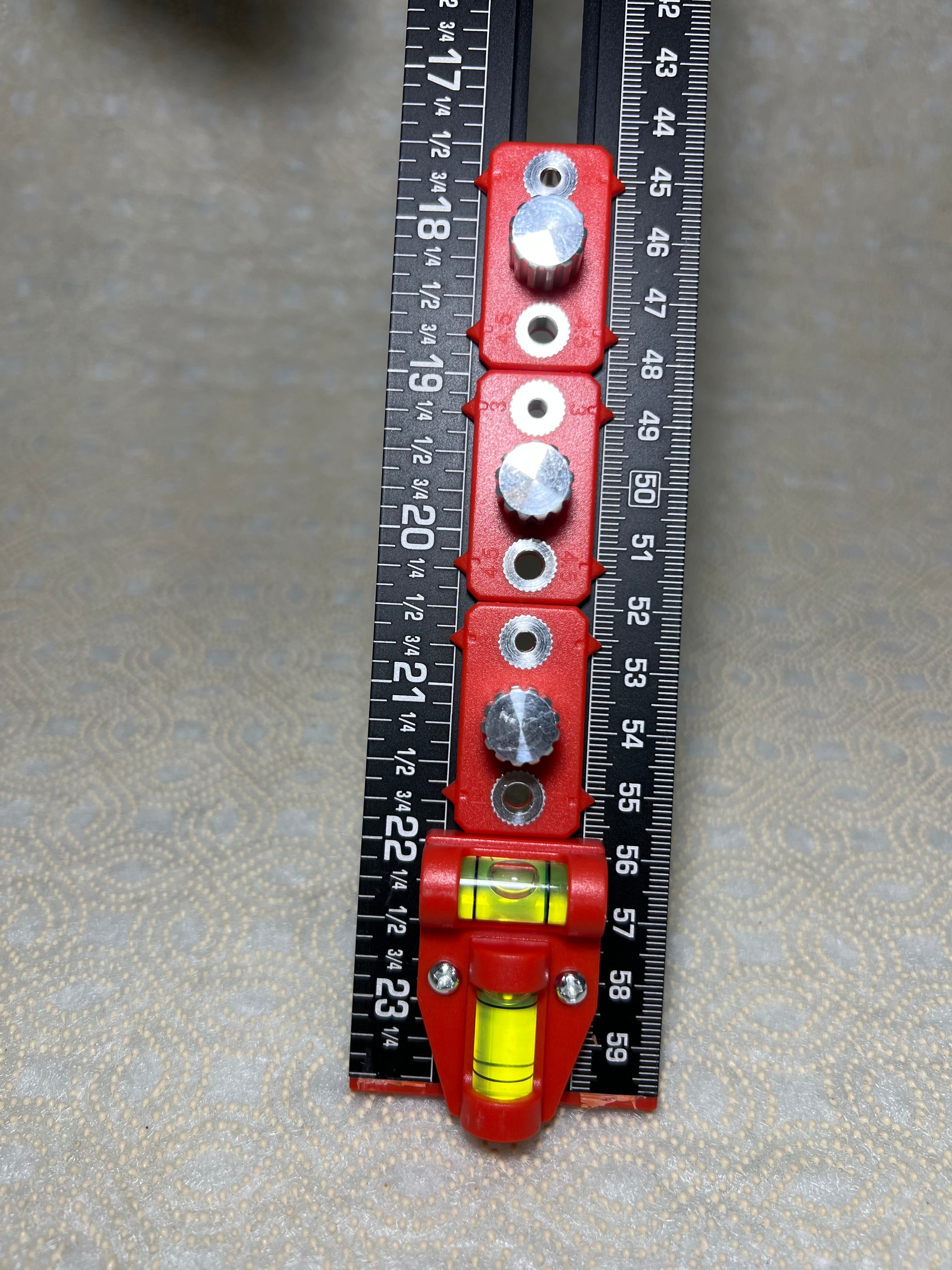 Règle de Positionnement Saker 4-en-1 (60CM) - المسطرة العملاقة الاحترافية لضبط القياسات والزوايا بدقة