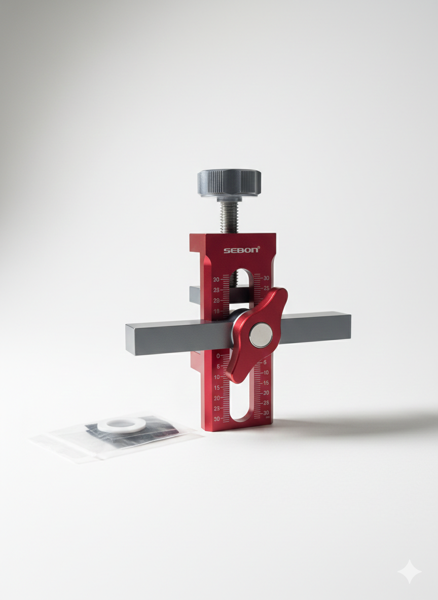 Guide de Perçage Professionnel pour Charnières de Porte